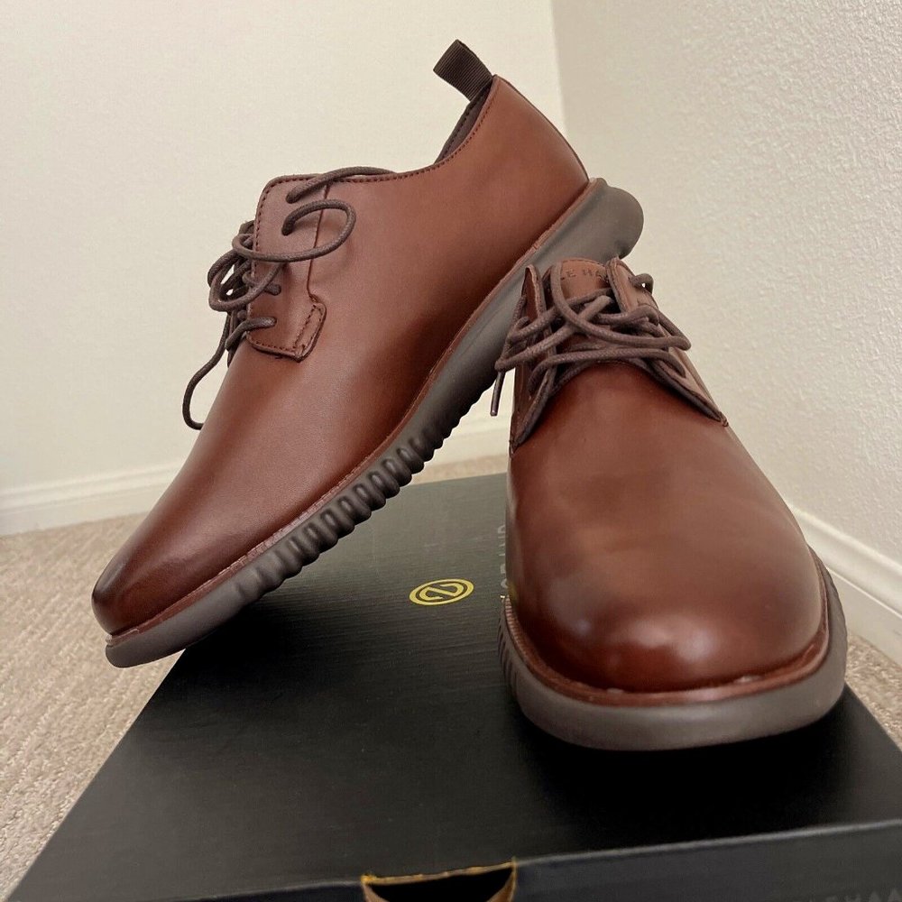 COLE HAAN ZEROGRAND DCONOLOX BROWN 10
